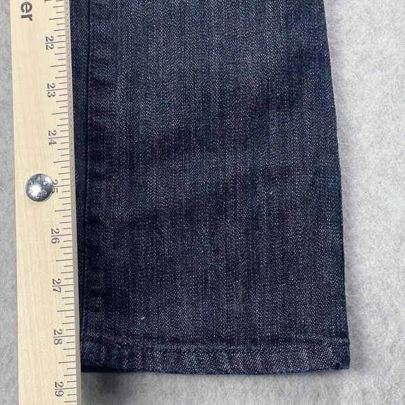 Forever 21 Jeans Slim Straight Dark Wash Denim High Waist Corset Twee - Picture 9 of 12